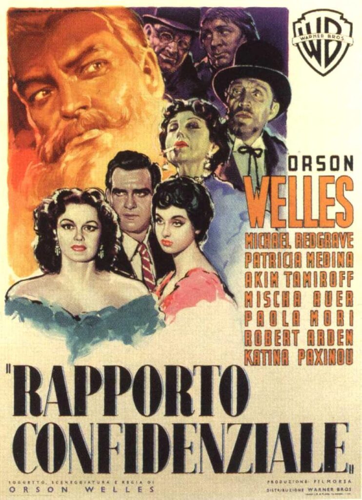 Rapporto confidenziale di Orson Welles è al Cinema La Compagnia lunedì 10 novembre 2025
