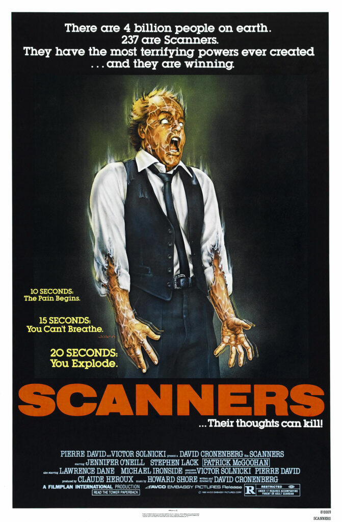Cinema La Compagnia - David Cronenberg - Scanners