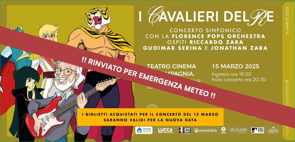 [EVENTO RIMANDATO] Florence Pops Orchestra e I Cavalieri del Re
