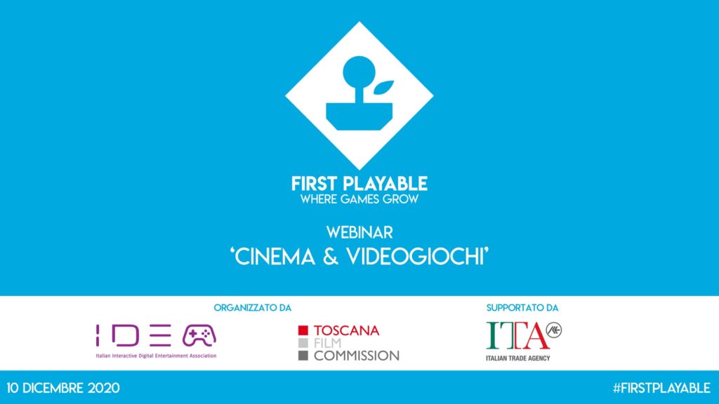 Webinar Cinema e Videogame